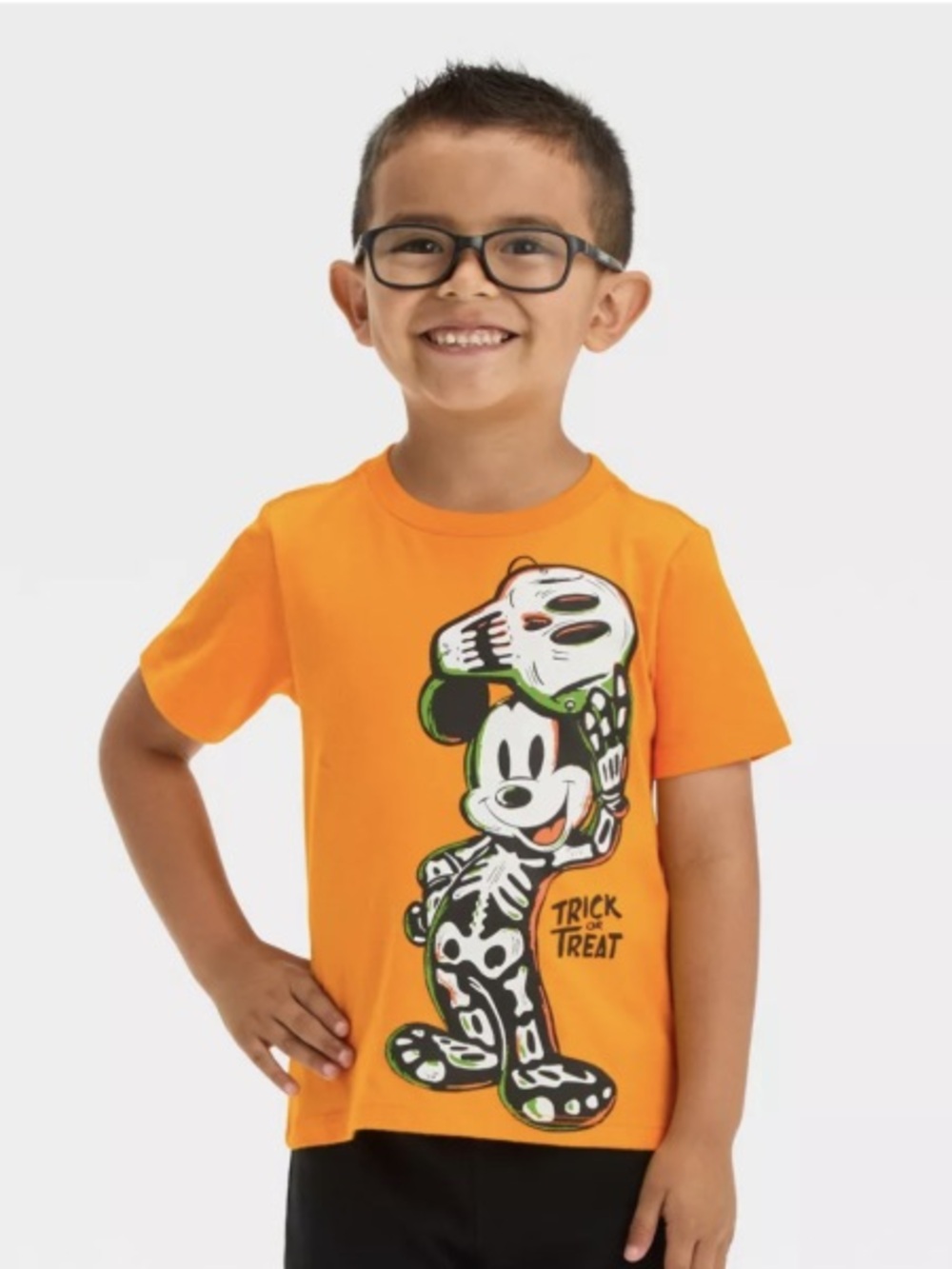 017K Disney Mickey Halloween T Shirt - Size: 5T